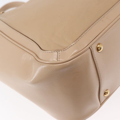 Salvatore Ferragamo Betulla Chain Tote Leather, BEIGE, LEATHER, Tote bag