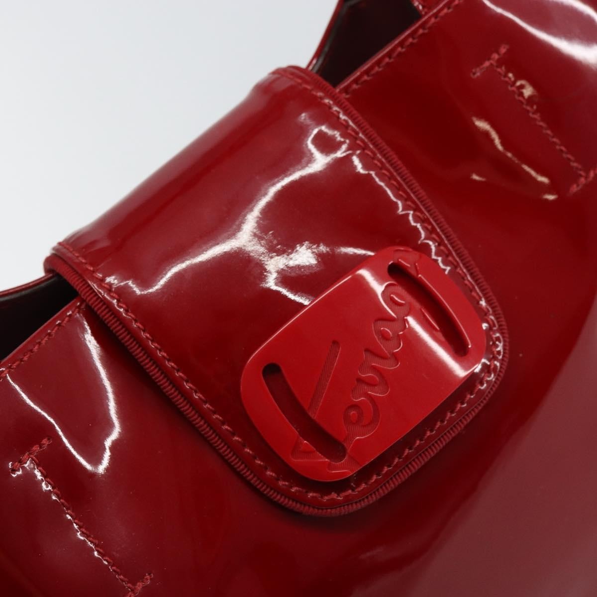 Salvatore Ferragamo Vintage Tote bag Patent Leather, Red, Patent Leather, Tote Bag