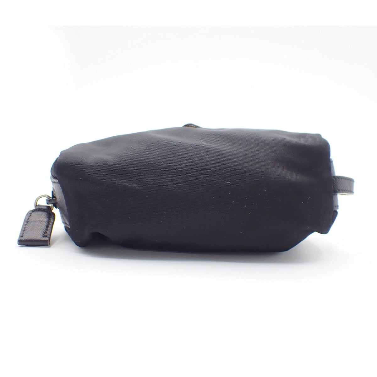 Prada Padded Zip Belt Bag Tessuto, BLACK, NYLON, Clutche & pouche
