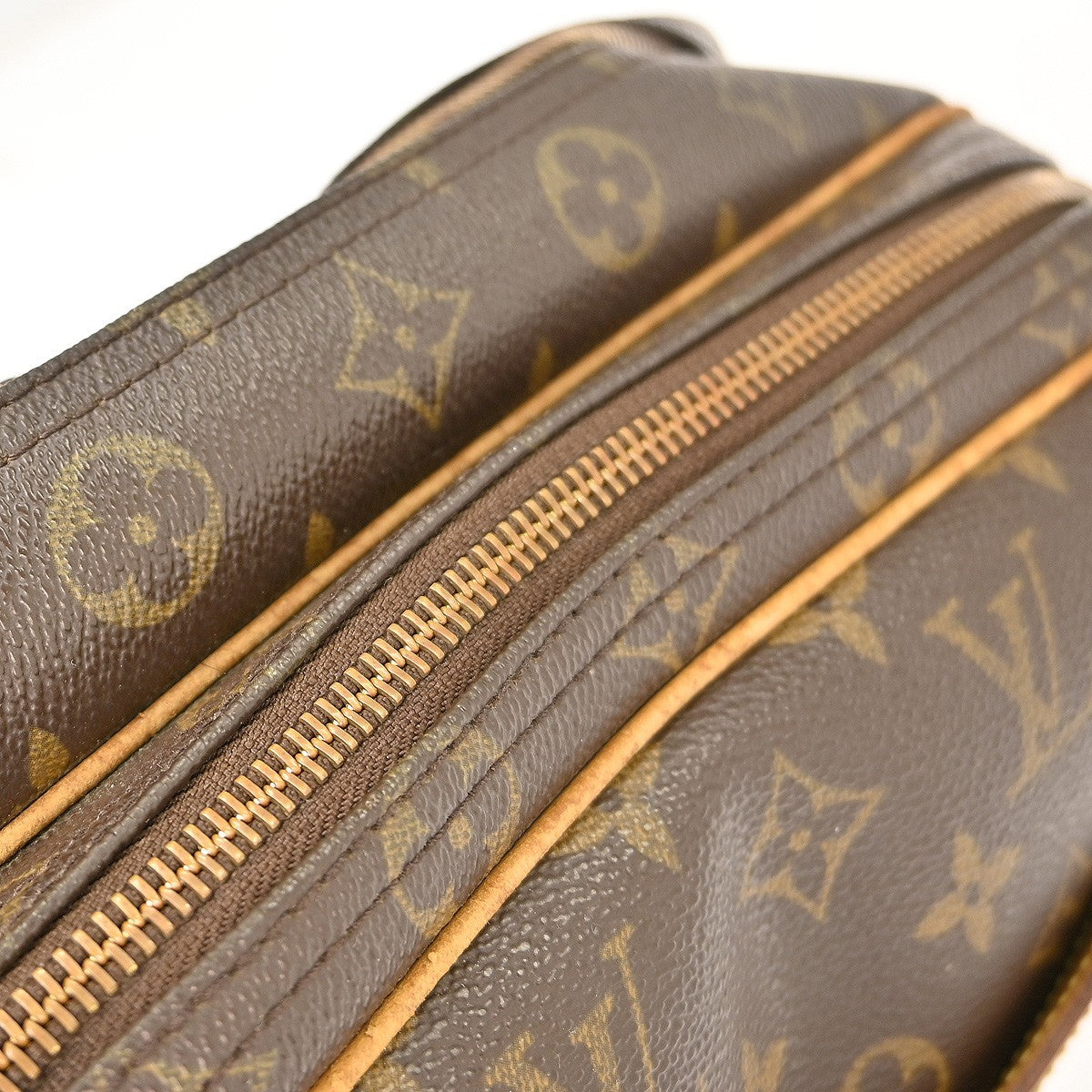 Louis Vuitton Reporter Bag Monogram Canvas, BROWN, CANVAS, Shoulder bag