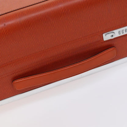 Louis Vuitton Horizon Luggage Epi Leather, ORANGE, LEATHER, Travel bag