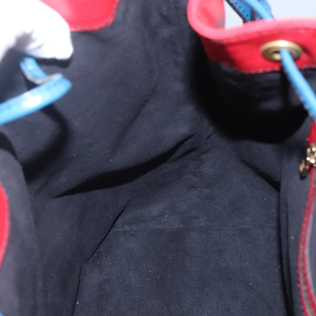 Louis Vuitton Bicolor Noe Handbag Epi Leather, RED, LEATHER, Handbag