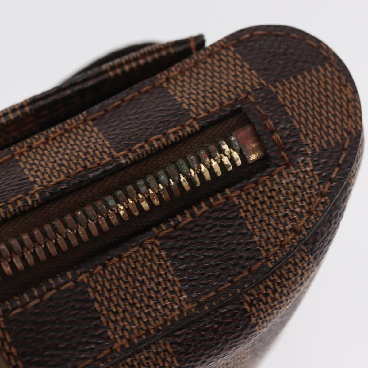 Louis Vuitton Geronimos Waist Bag Damier, Brown, Canvas, Clutch