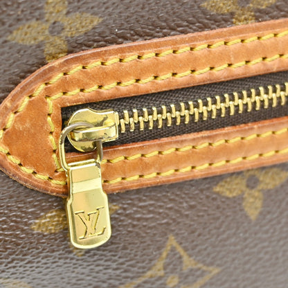 Louis Vuitton Marly Dragonne Clutch Monogram Canvas, Brown, Canvas, Clutch