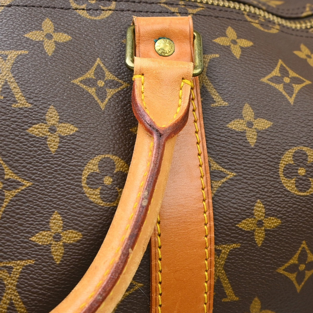 Louis Vuitton Keepall Bag Monogram Canvas, Brown, Canvas, Travel Bag