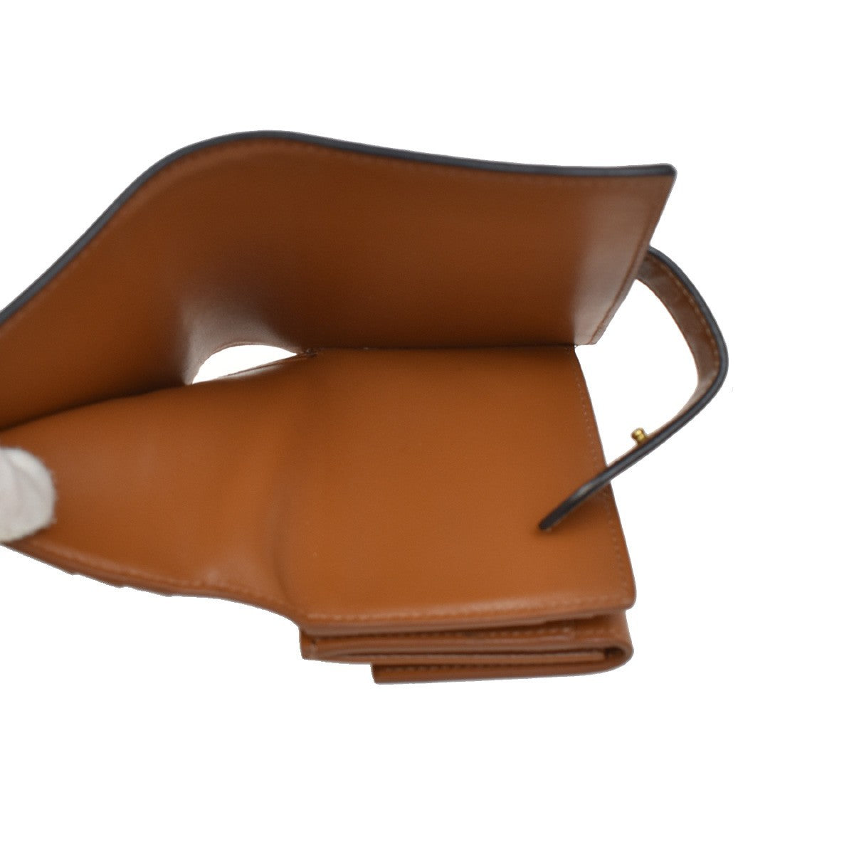 Celine Strap wallet Triomphe coated canvas, BROWN, CANVAS, Wallets