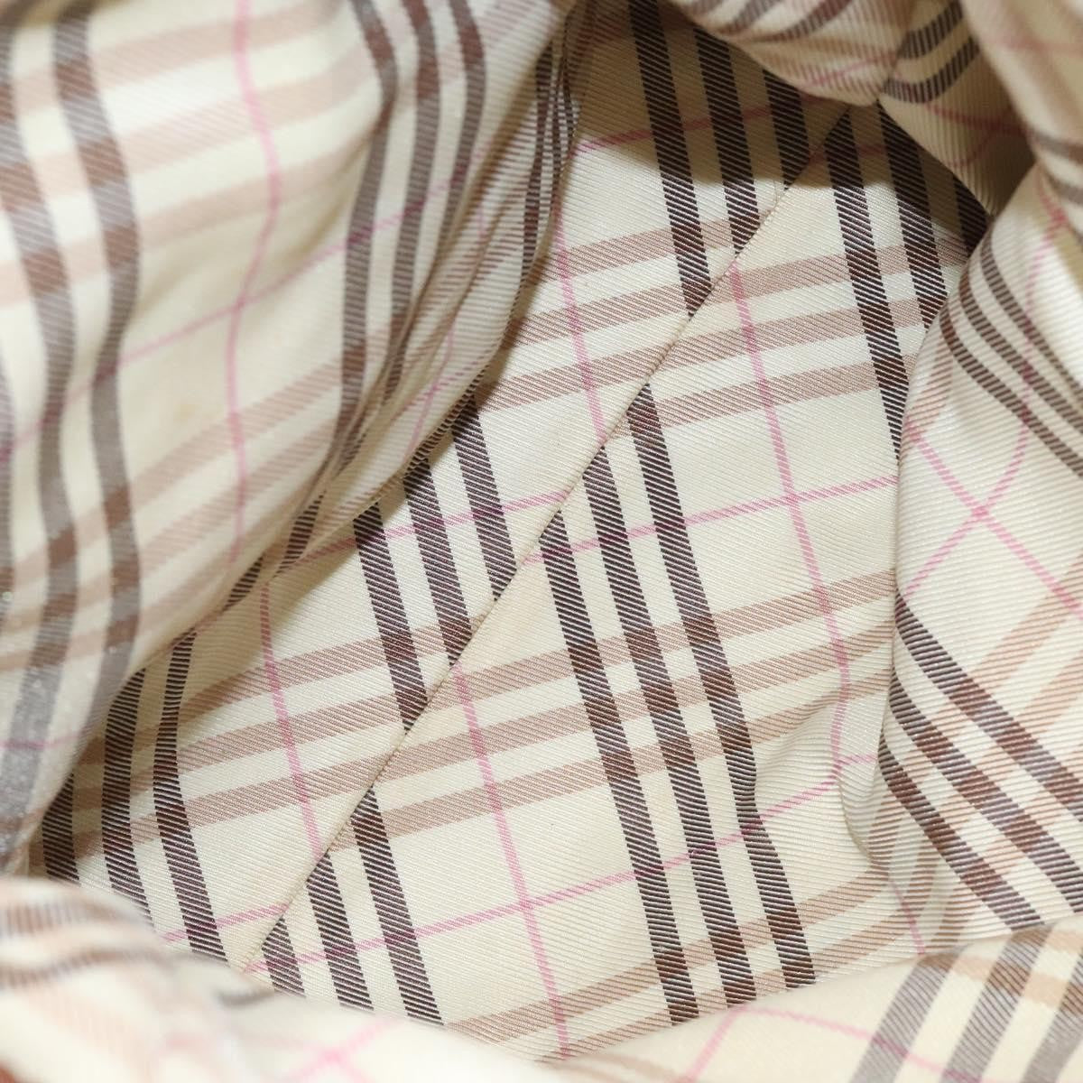 Burberry Nova Check Tote Canvas and Leather, BEIGE, CANVAS, Tote bag