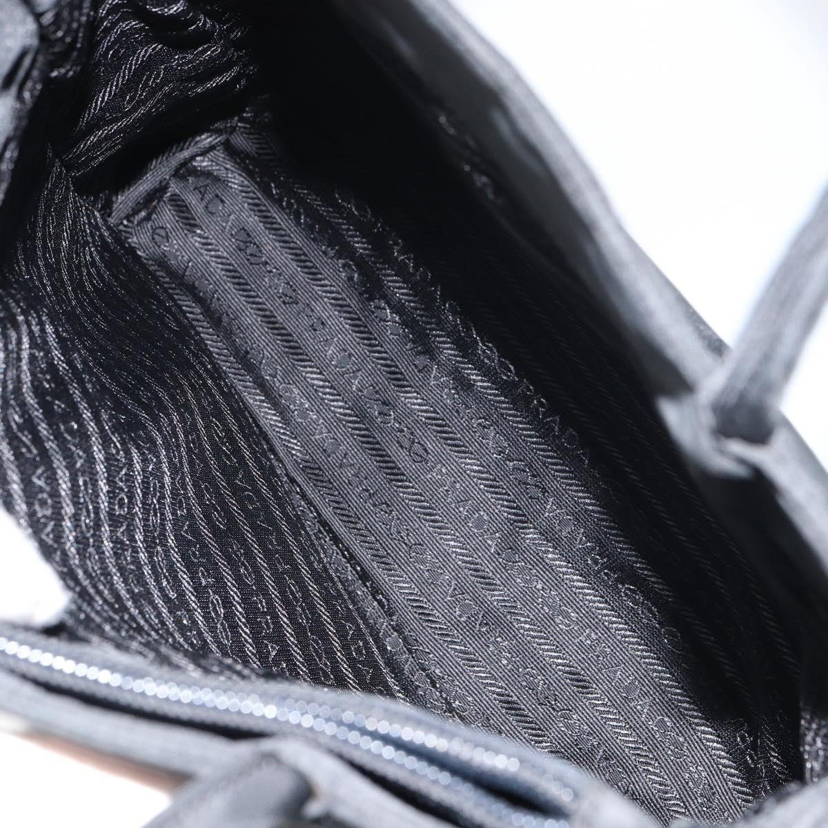 Prada Vintage Tote Nylon, BLACK, NYLON, Tote bag