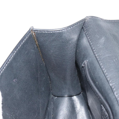 Versace Medusa Flap Chain Bag Leather, Black, Leather, Shoulder Bag