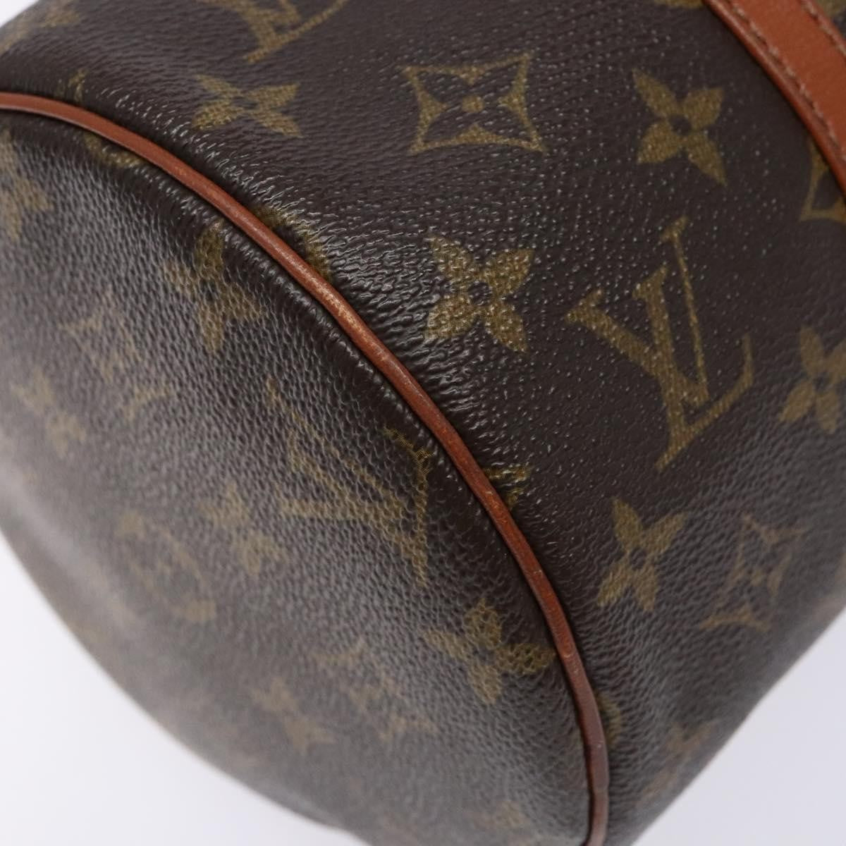 Louis Vuitton Papillon Handbag Monogram Canvas, BROWN, CANVAS, Handbag