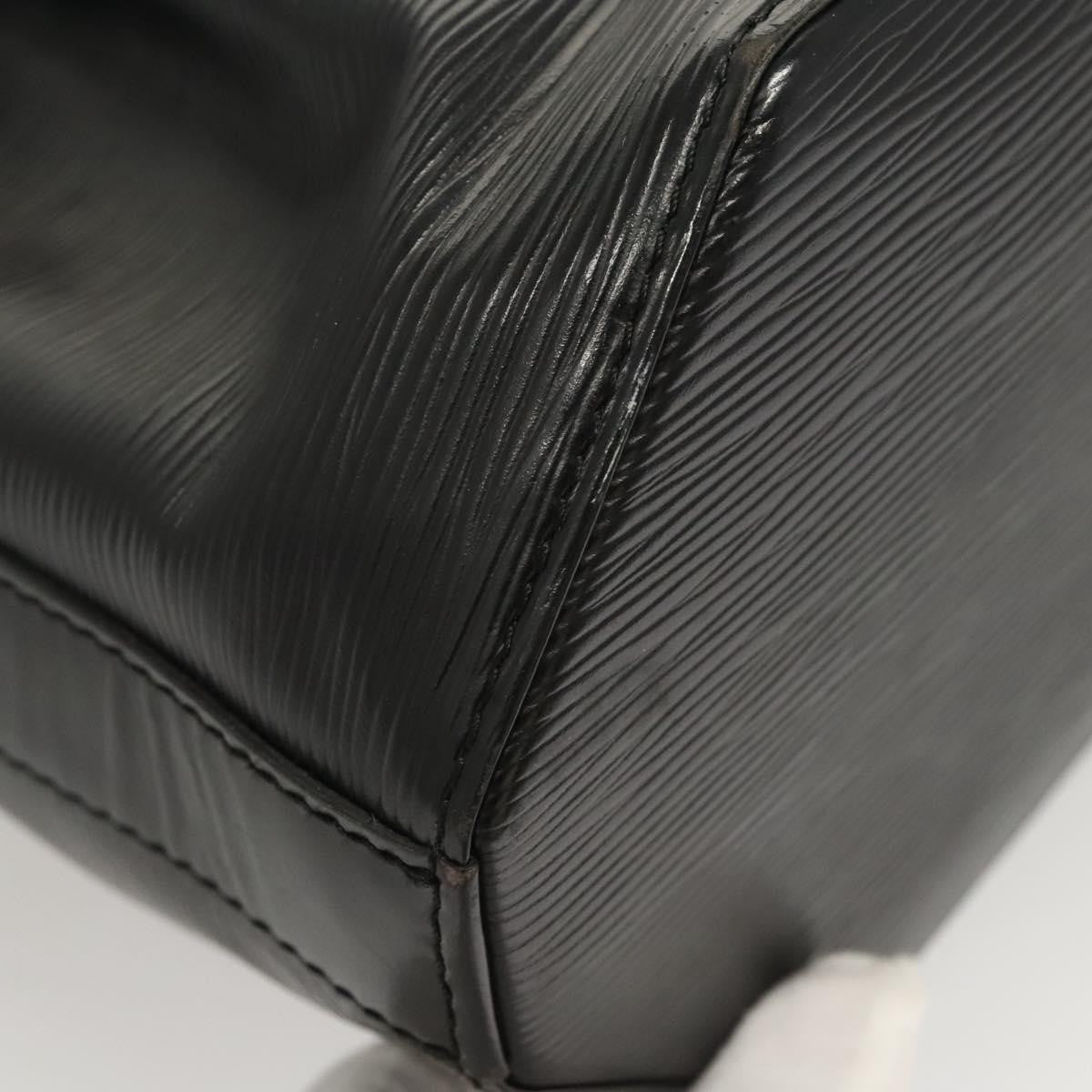 Louis Vuitton Vintage Sac d'Epaule Handbag Epi Leather, BLACK, LEATHER, Handbag