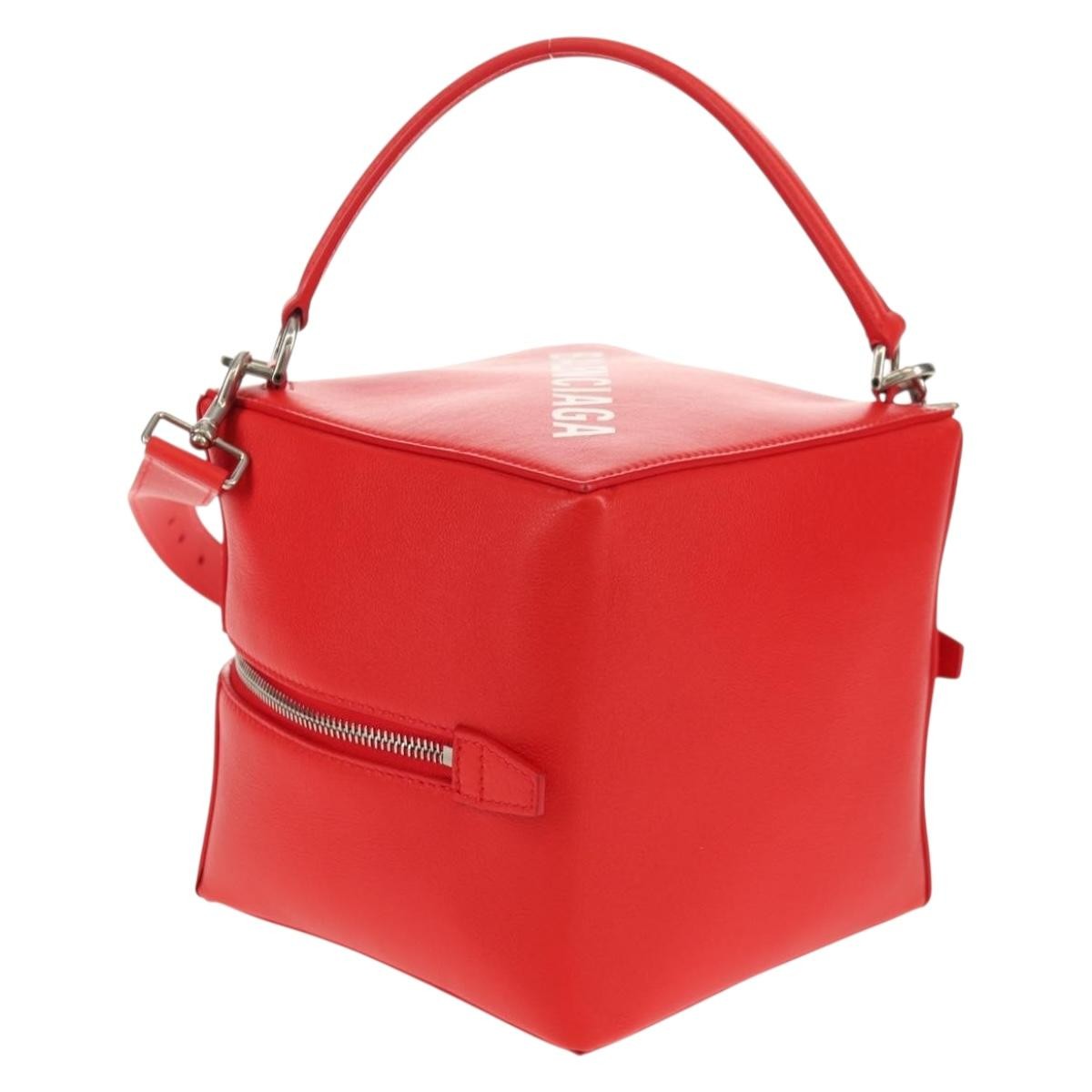 Balenciaga 4x4 Bag Leather, RED, LEATHER, Handbag