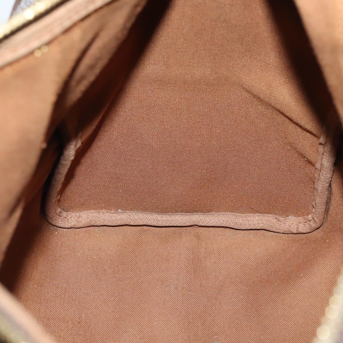 Louis Vuitton Sac Souple Handbag Monogram Canvas, BROWN, CANVAS, Travel bag
