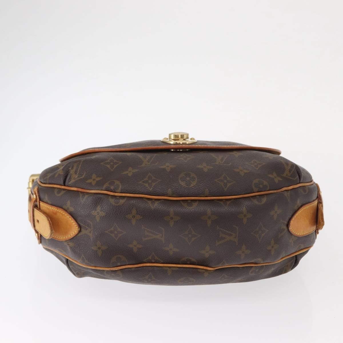 Louis Vuitton Tulum Handbag Monogram Canvas, BROWN, CANVAS, Shoulder bag