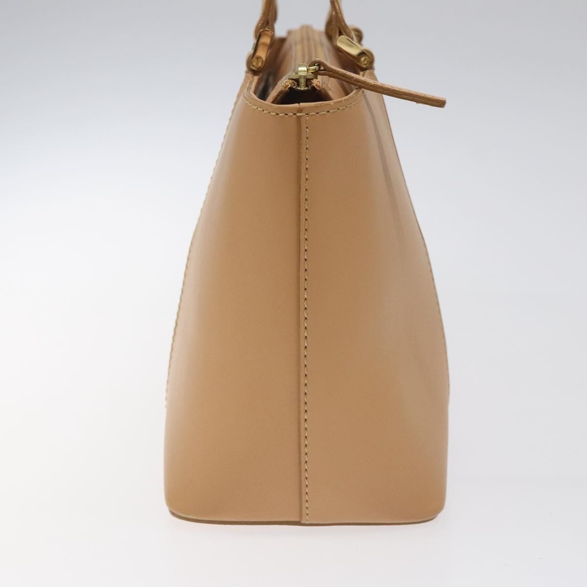 Burberry Vintage Handbag Leather, BEIGE, LEATHER, Handbag