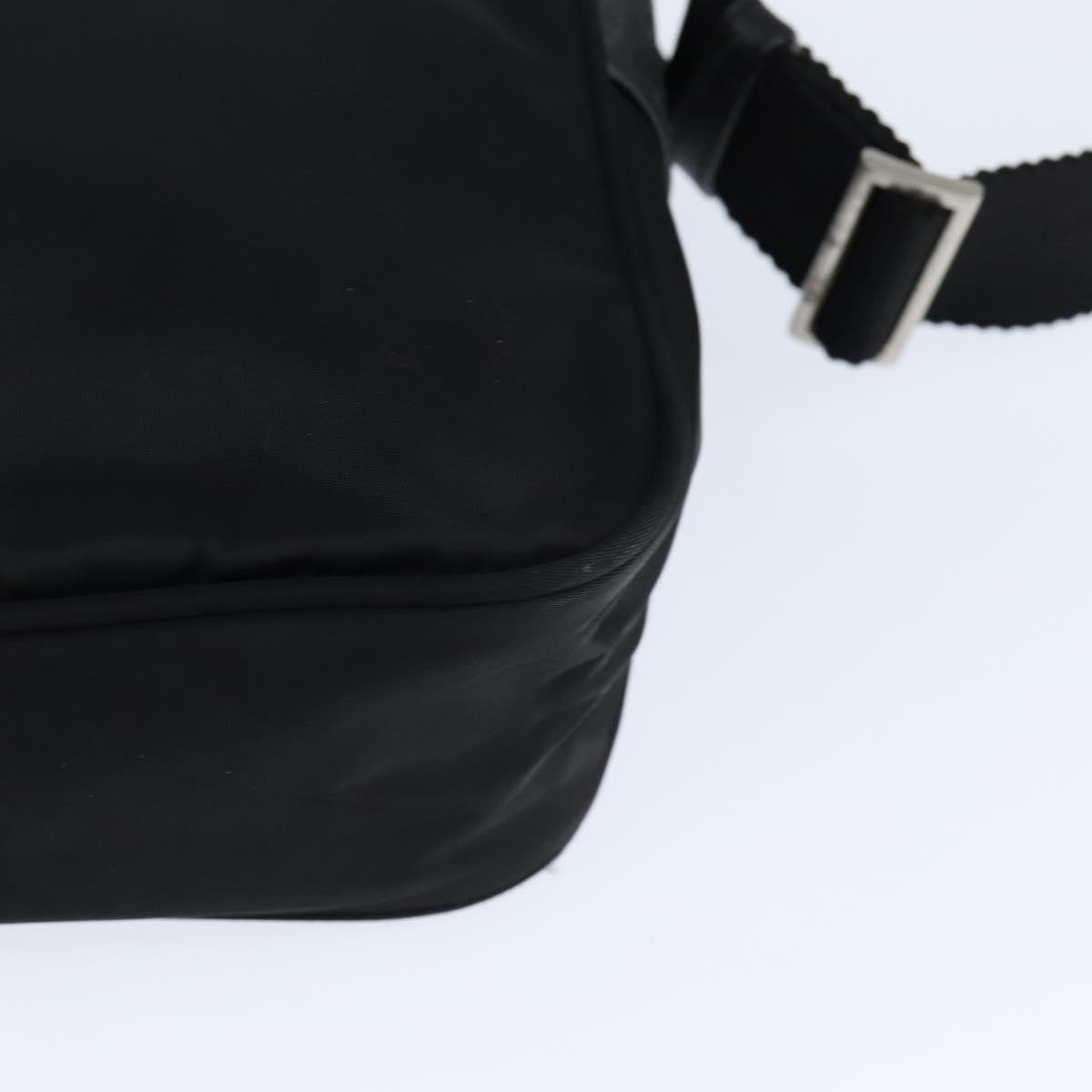 Prada Front Pocket Camera Bag Tessuto, BLACK, NYLON, Shoulder bag