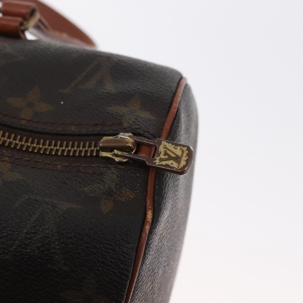 Louis Vuitton Papillon Handbag Monogram Canvas, BROWN, CANVAS, Handbag