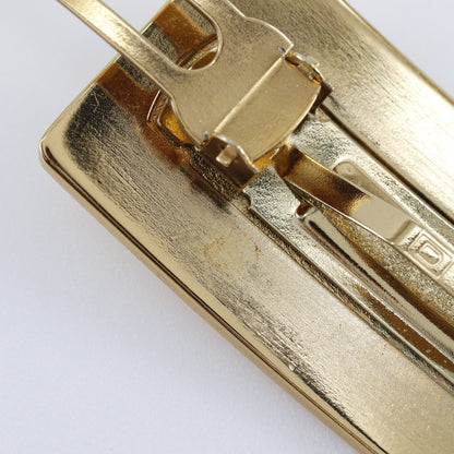 Chanel Barrettes Logo Chanel Plated Gold, GOLD, GOLD_PLATED, Jewelry set