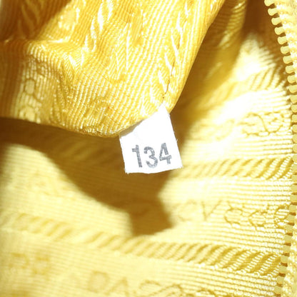 Prada Vintage Shoulder Bag Tessuto, Yellow, Nylon, Shoulder Bag