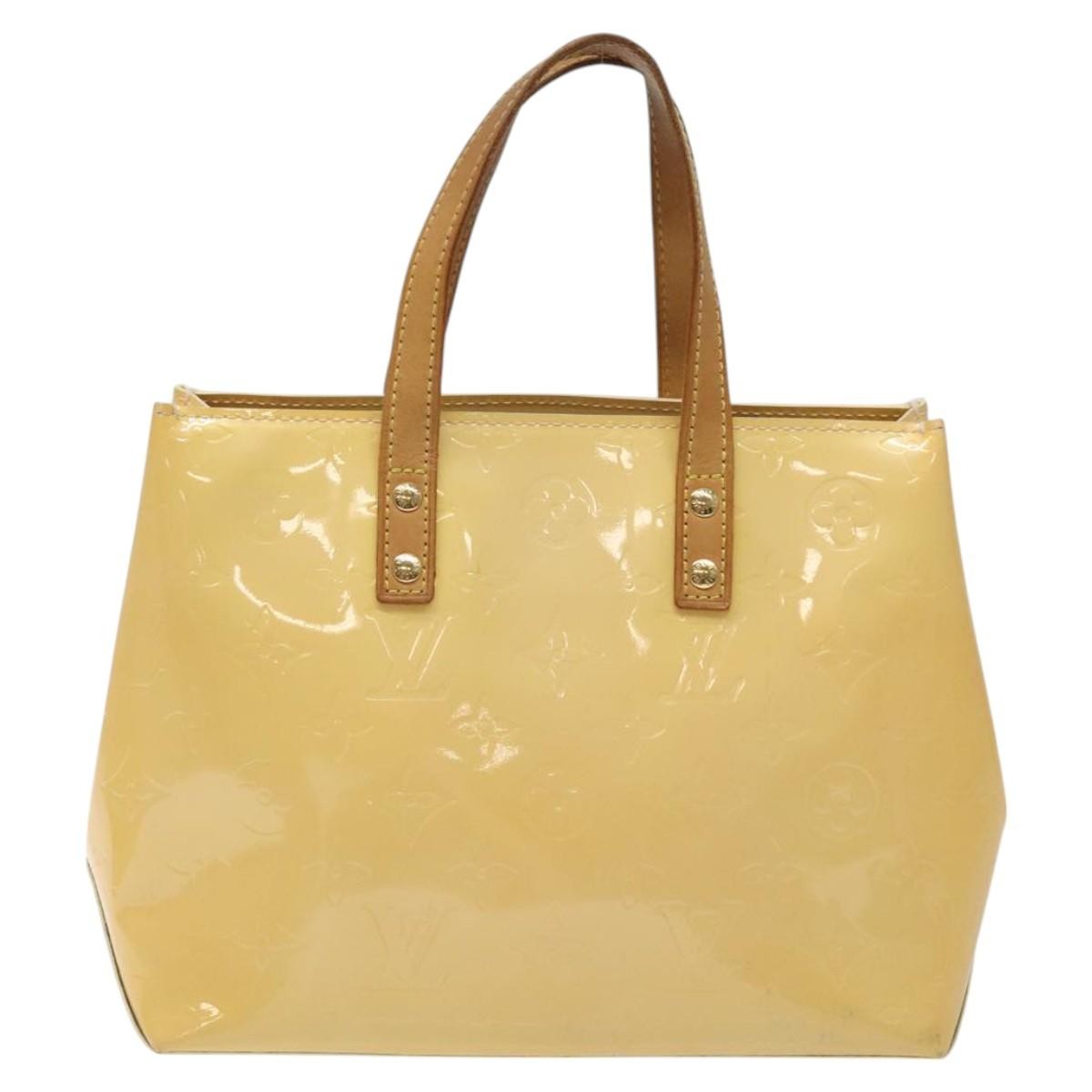Louis Vuitton Reade Handbag Monogram Vernis, PINK, PATENT_LEATHER, Handbag