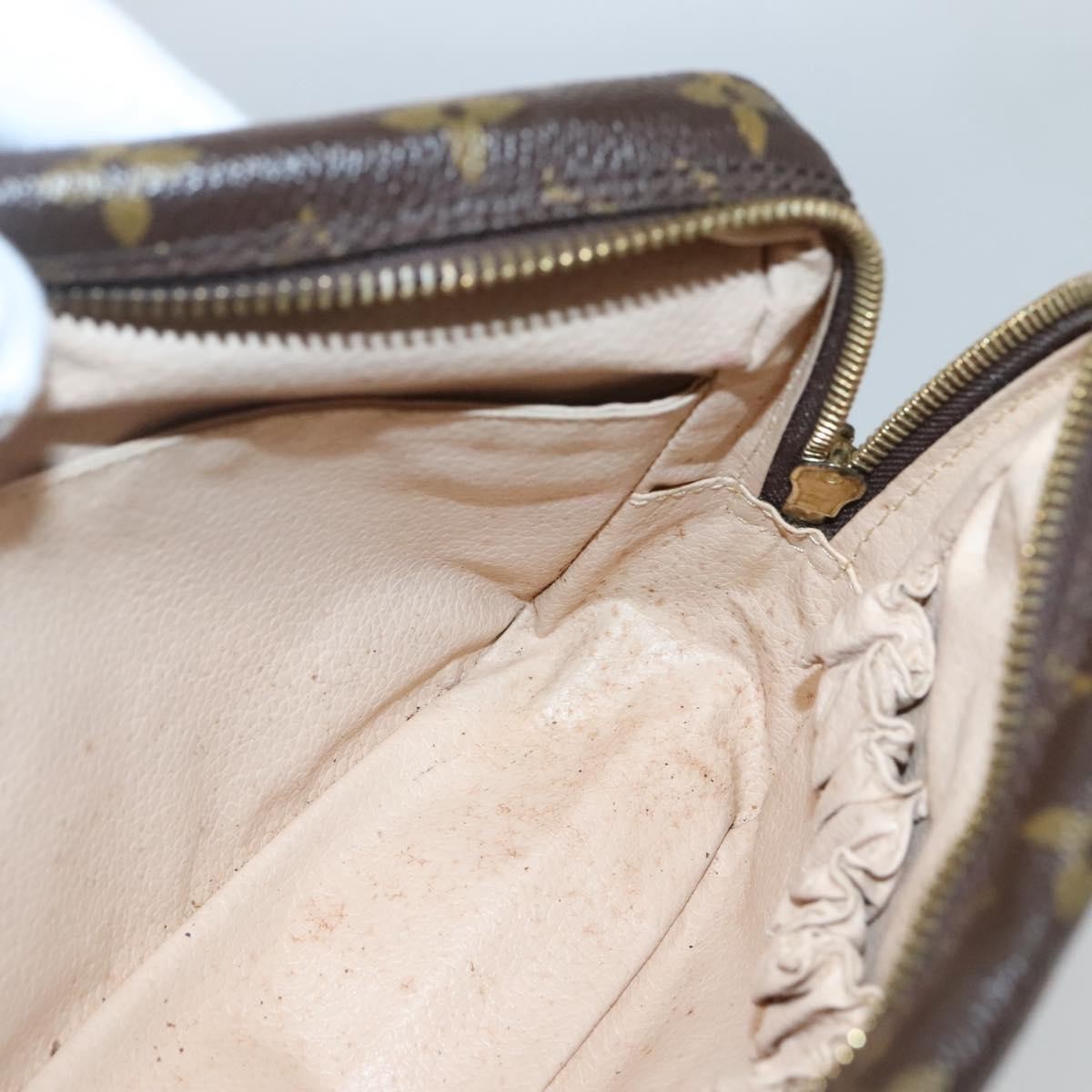 Louis Vuitton Trousse Toiletry Pouch Monogram Canvas, BROWN, CANVAS, Toiletry Case