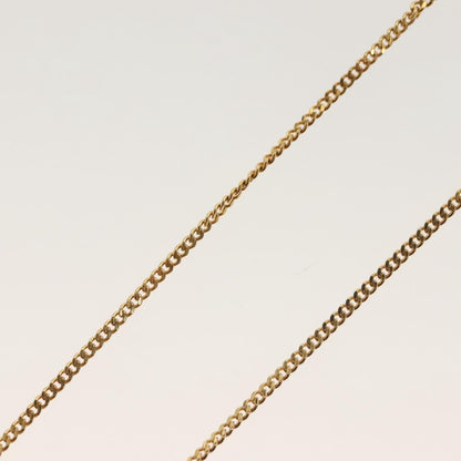 Christian Dior CD Pendant Necklace Gold-plated, GOLD, METAL, Necklace