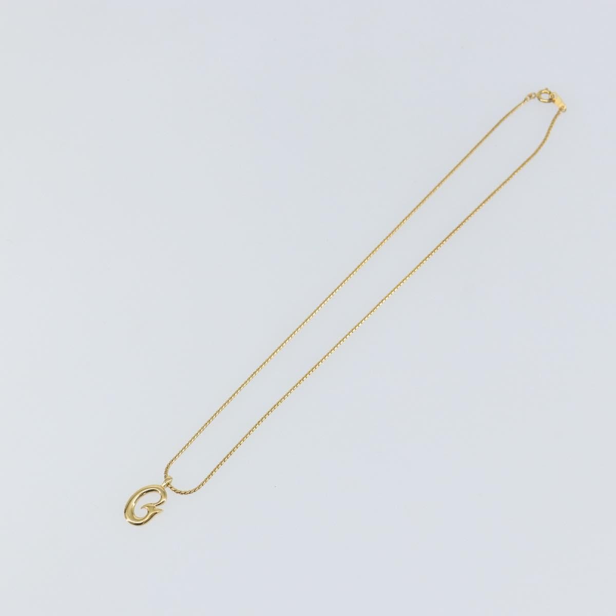 Givenchy Logo G Necklace Metal, GOLD, METAL, Necklace