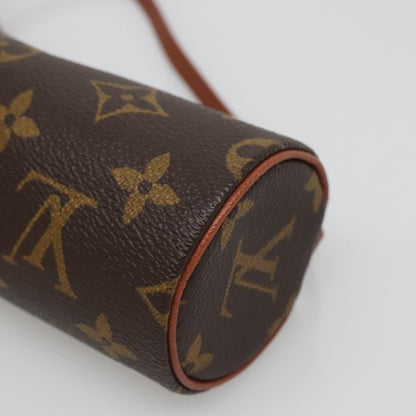 Louis Vuitton Papillon Pochette Monogram Canvas, BROWN, CANVAS, Clutche & pouche