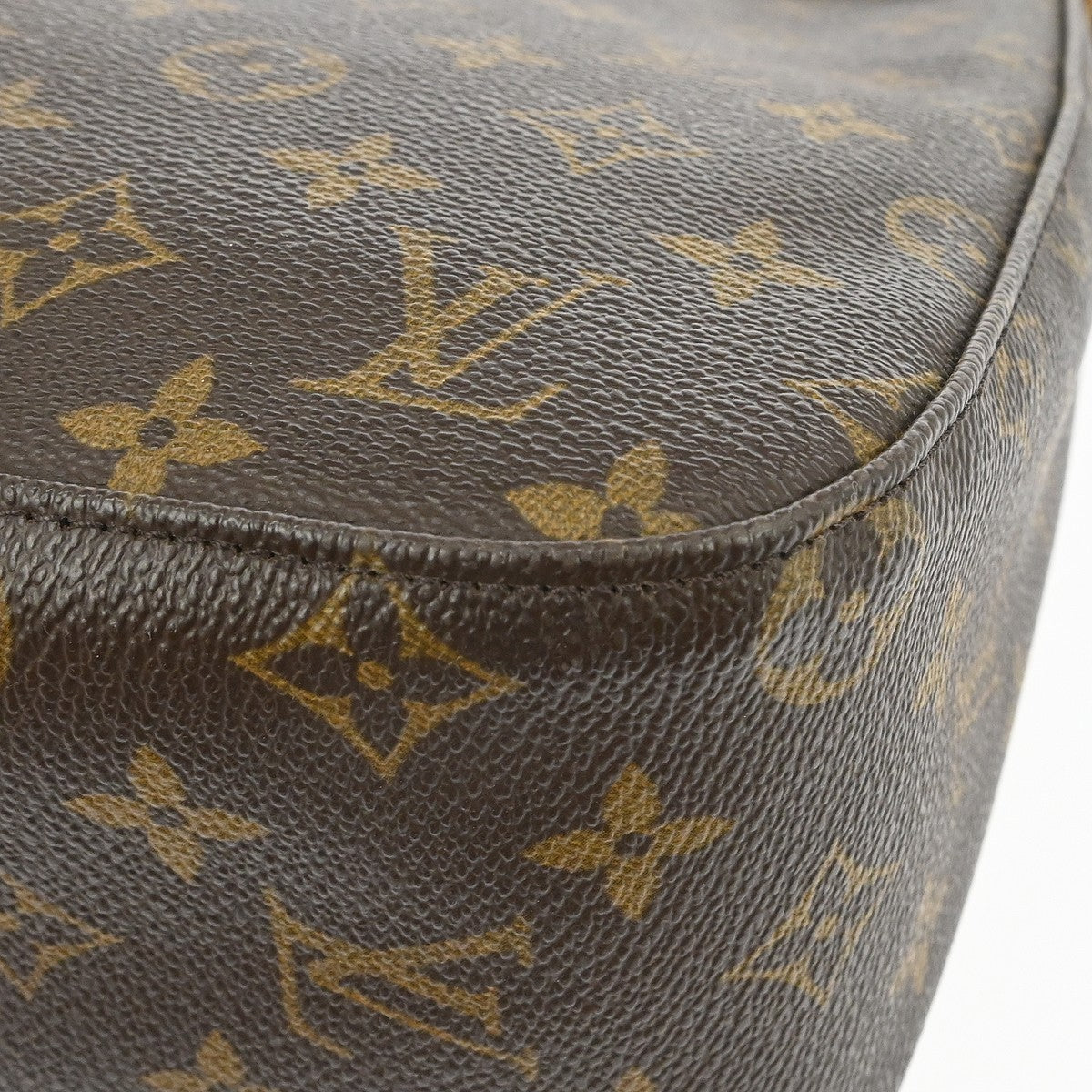 Louis Vuitton Monogram Looping Handbag Monogram Canvas, BROWN, CANVAS, Handbag