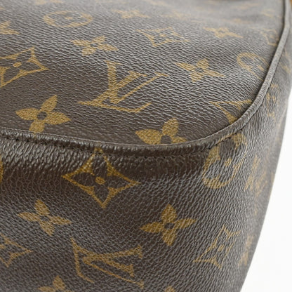 Louis Vuitton Monogram Looping Handbag Monogram Canvas, BROWN, CANVAS, Handbag
