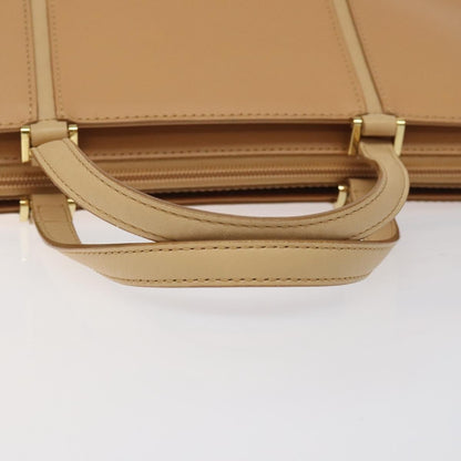 Burberry Vintage Handbag Leather, BEIGE, LEATHER, Handbag