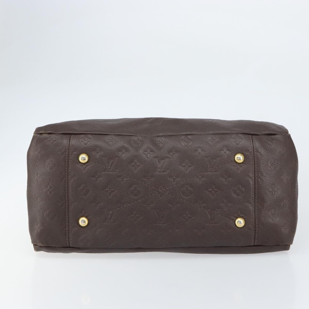 Louis Vuitton Artsy Handbag Monogram Empreinte Leather, BROWN, LEATHER, Handbag