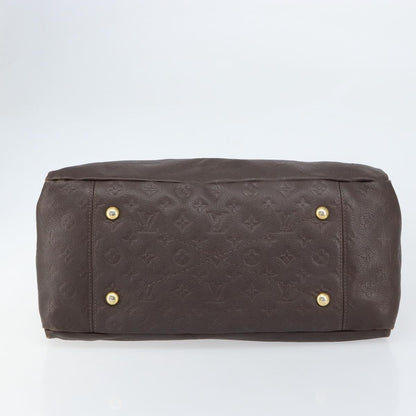 Louis Vuitton Artsy Handbag Monogram Empreinte Leather, BROWN, LEATHER, Handbag