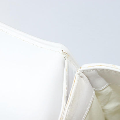 Gucci Vintage Handbag Leather, WHITE, LEATHER, Handbag