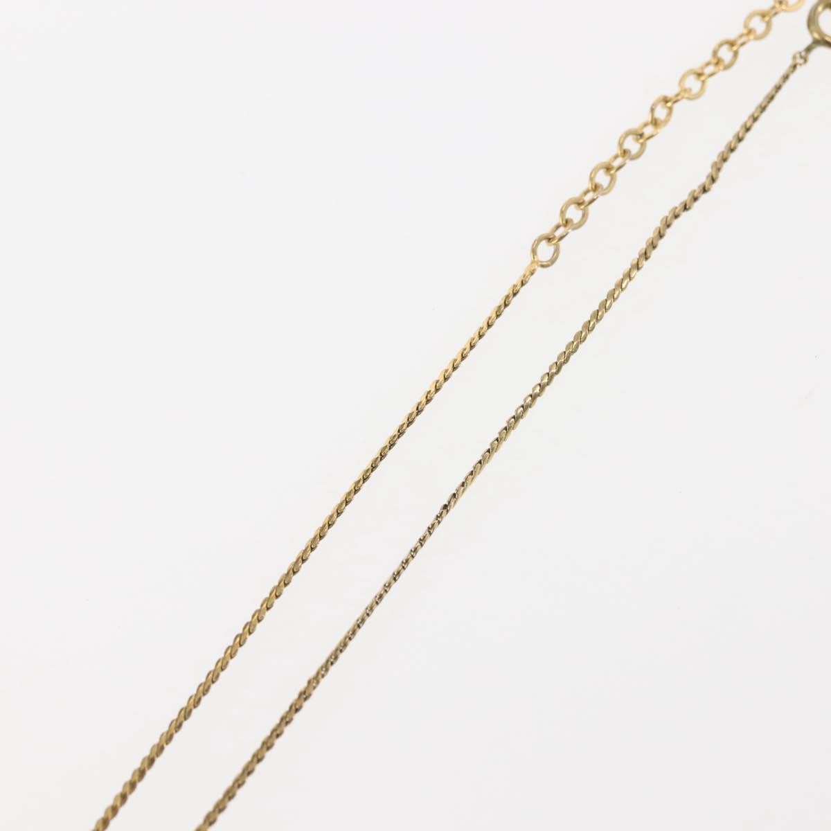 Christian Dior CD Logo necklace Metal, GOLD, METAL, Necklace