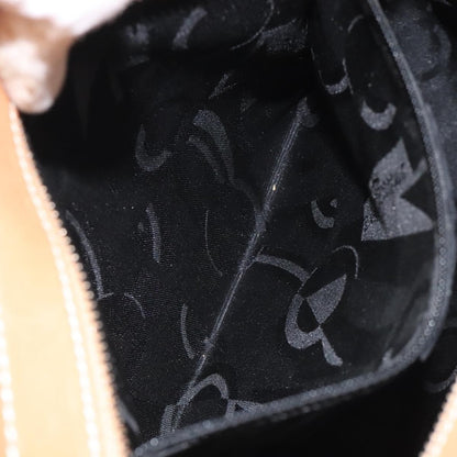 Salvatore Ferragamo Gancini Shoulder Bag Leather, BROWN, LEATHER, Shoulder bag