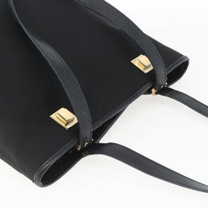 Salvatore Ferragamo Vintage Tote bag Nylon, BLACK, NYLON, Tote bag
