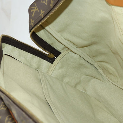 Louis Vuitton Sirius Handbag Monogram Canvas, BROWN, CANVAS, Travel bag