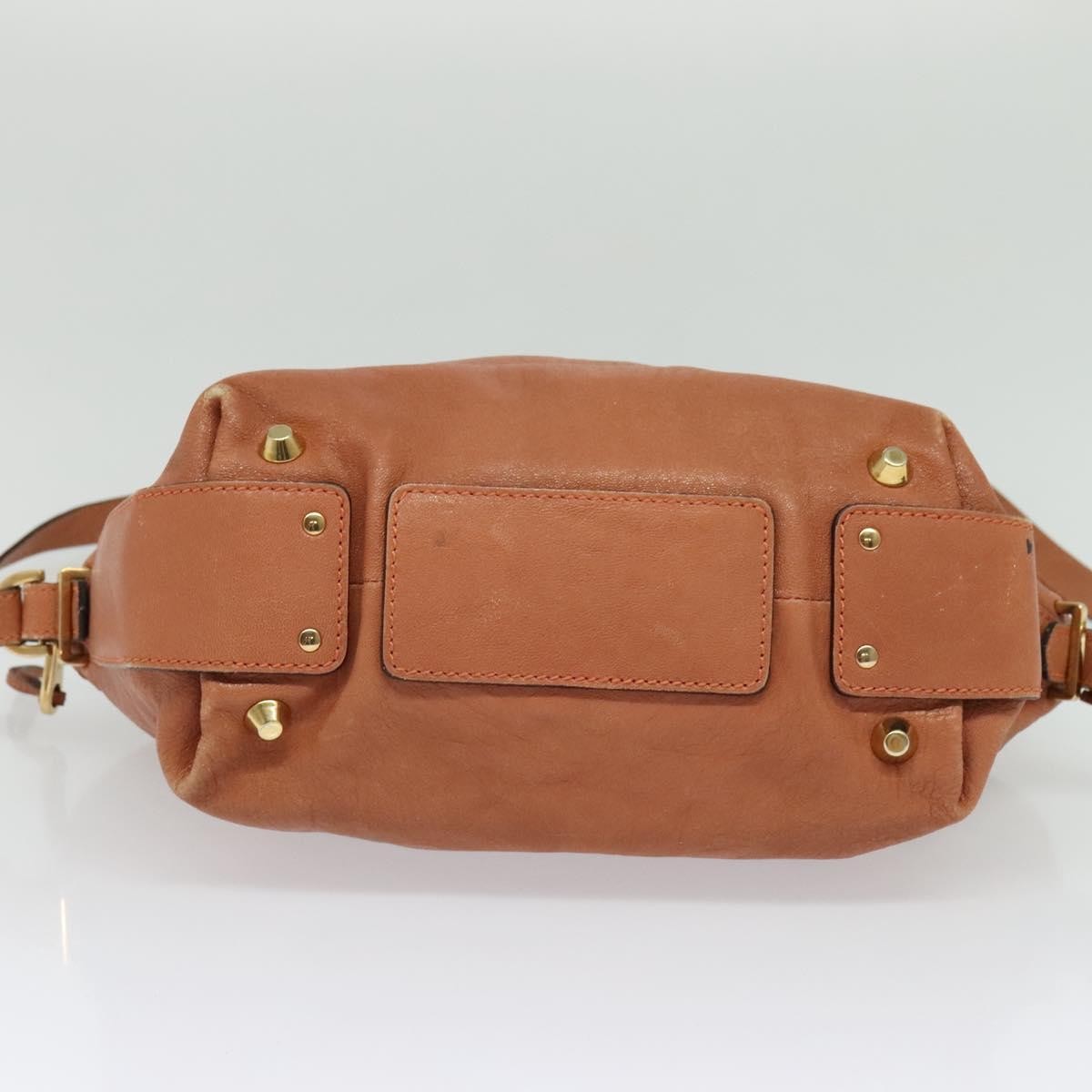 Chloe Angie Tote Leather, PINK, LEATHER, Tote bag