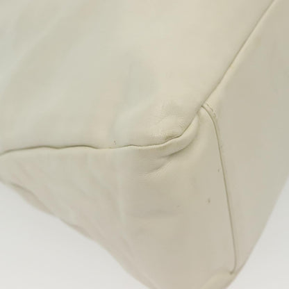 Chanel Rodeo Drive Zip Hobo Lambskin, WHITE, LEATHER, Handbag