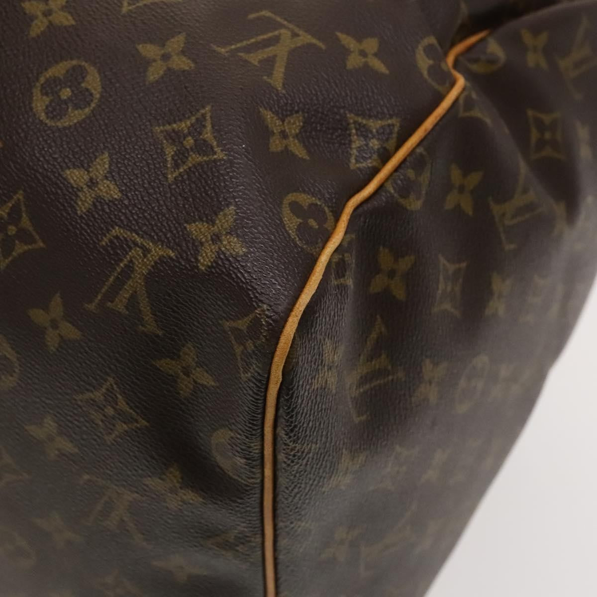 Louis Vuitton Keepall Bag Monogram Canvas, BROWN, CANVAS, Travel bag