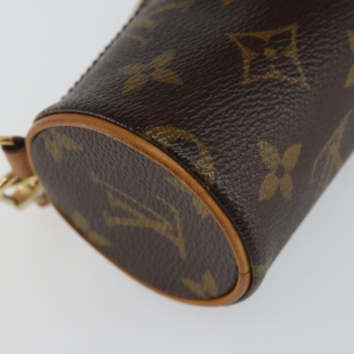 Louis Vuitton Papillon Pochette Monogram Canvas, BROWN, CANVAS, Clutche & pouche