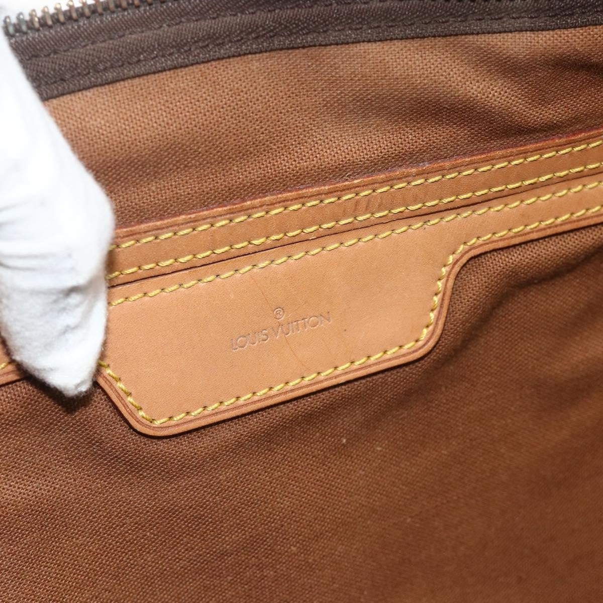 Louis Vuitton Flanerie Handbag Monogram Canvas, Brown, Canvas, Shoulder Bag