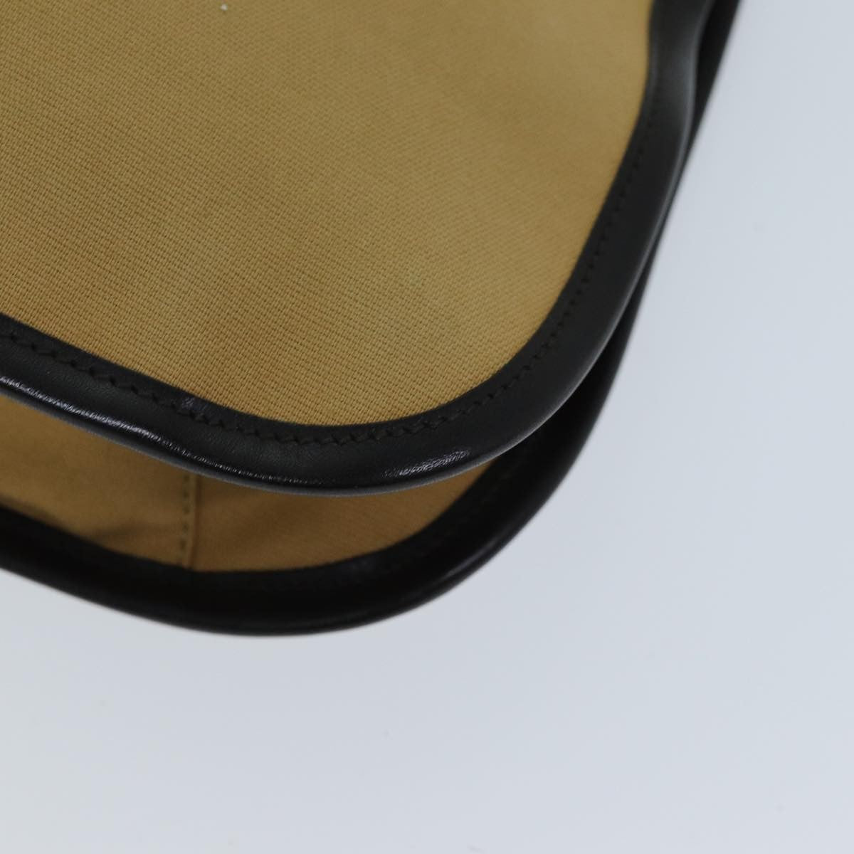Gucci Vintage Shoulder Bag Canvas, BEIGE, CANVAS, Shoulder bag
