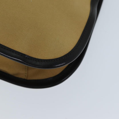 Gucci Vintage Shoulder Bag Canvas, BEIGE, CANVAS, Shoulder bag