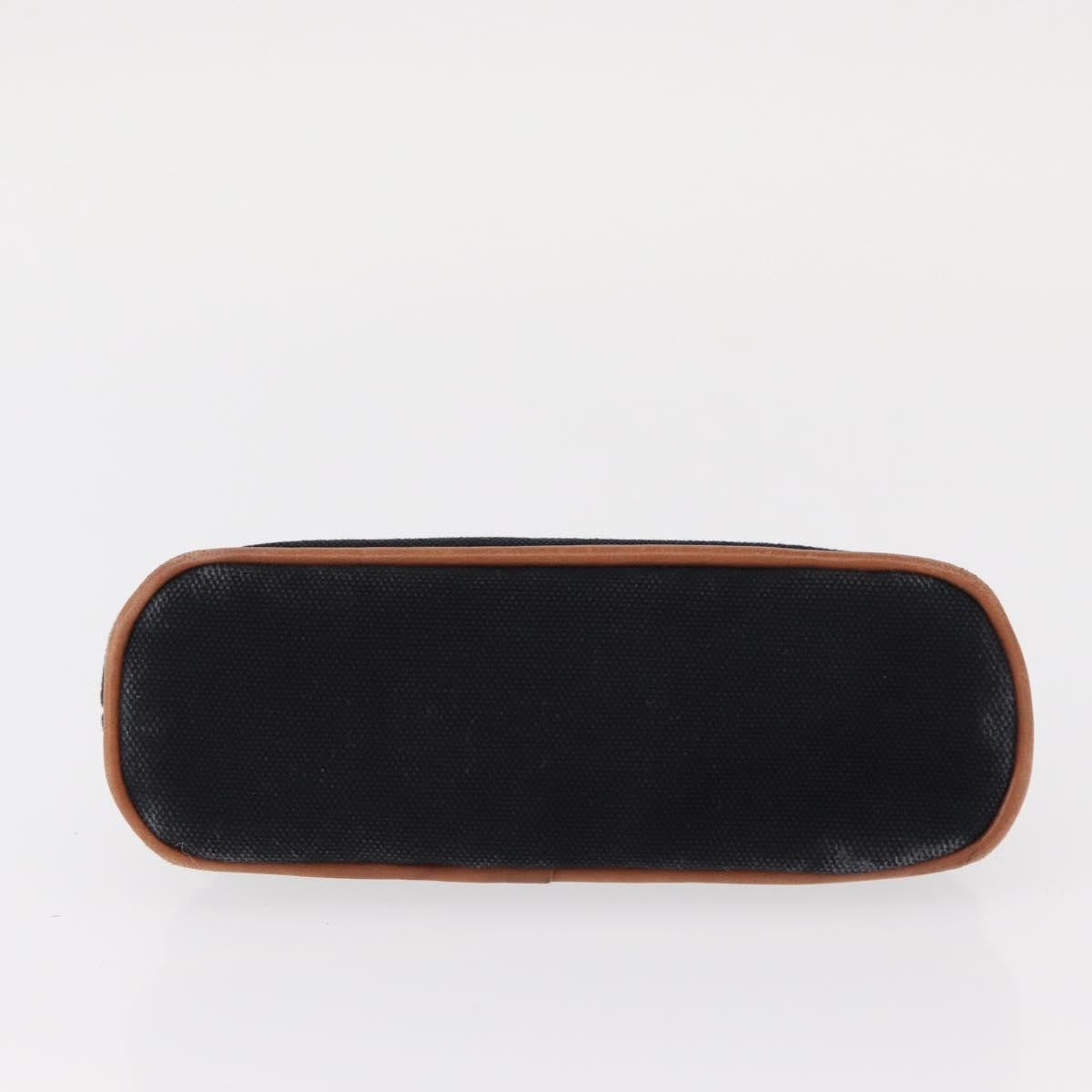 Hermes Bolide Travel Pouch Canvas, BLACK, CANVAS, Clutche & pouche