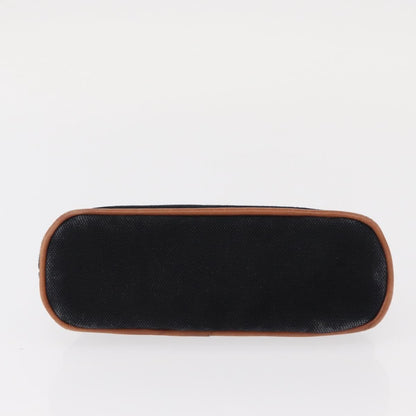 Hermes Bolide Travel Pouch Canvas, BLACK, CANVAS, Clutche & pouche