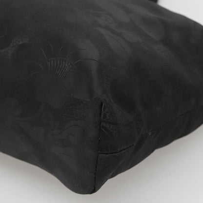 Versace Vintage Tote Nylon, BLACK, NYLON, Tote bag