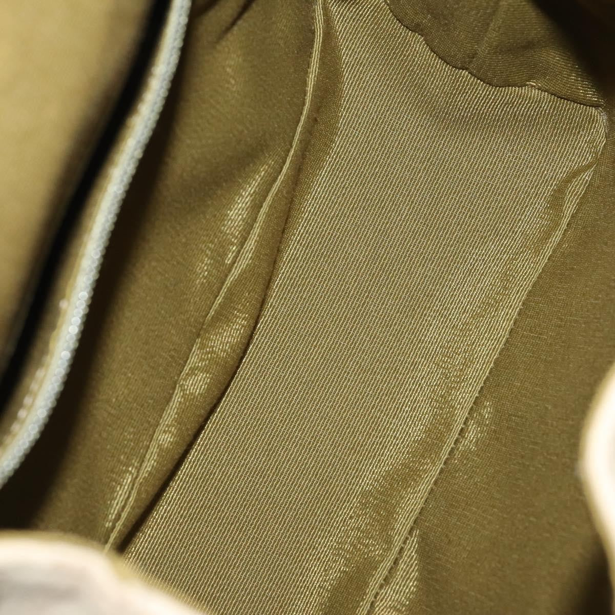 Salvatore Ferragamo Gancini Backpack Canvas, BEIGE, CANVAS, Backpack
