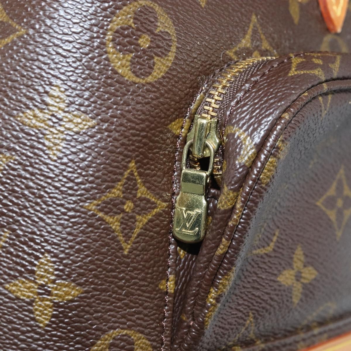 Louis Vuitton Vintage Montsouris Backpack Monogram Canvas, Brown, Canvas, Handbag